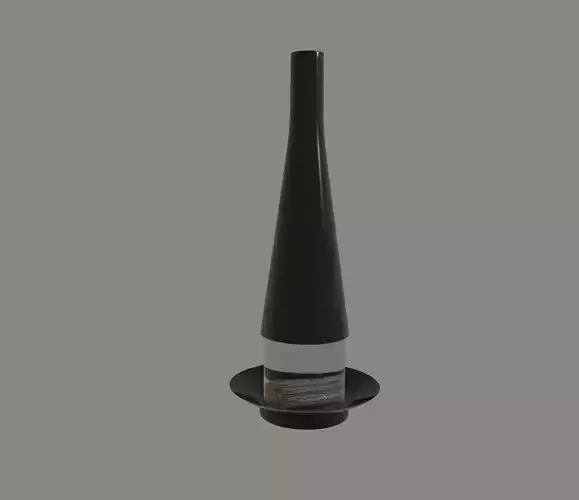 Central Fireplace 3D model