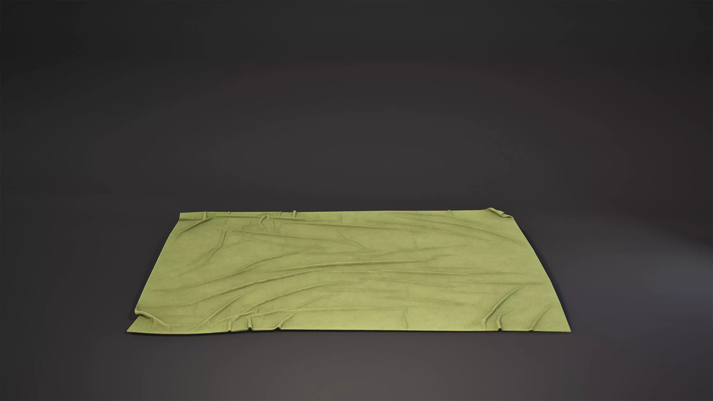 Carpet Game-Ready cloth Low-poly 3D model_0