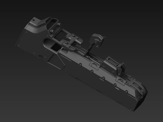 part scifi mortals spacecraft 3D model