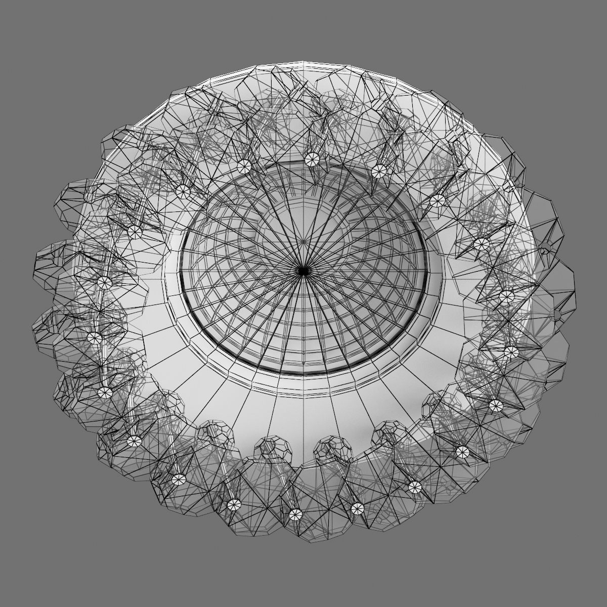 03030x Onora Lightstar Recessed spotlight 3D model_6