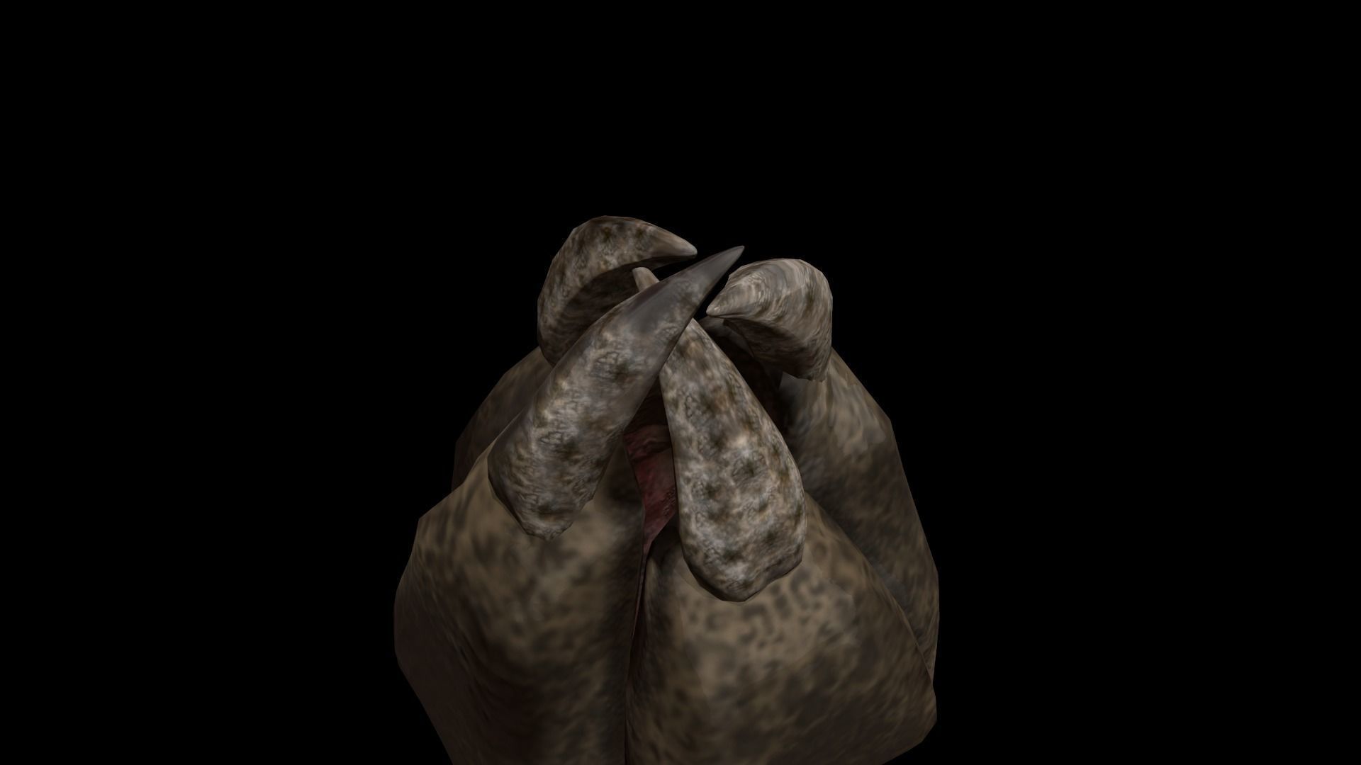 Trap - Nightmare Monster Animated Low-poly 3D model_7