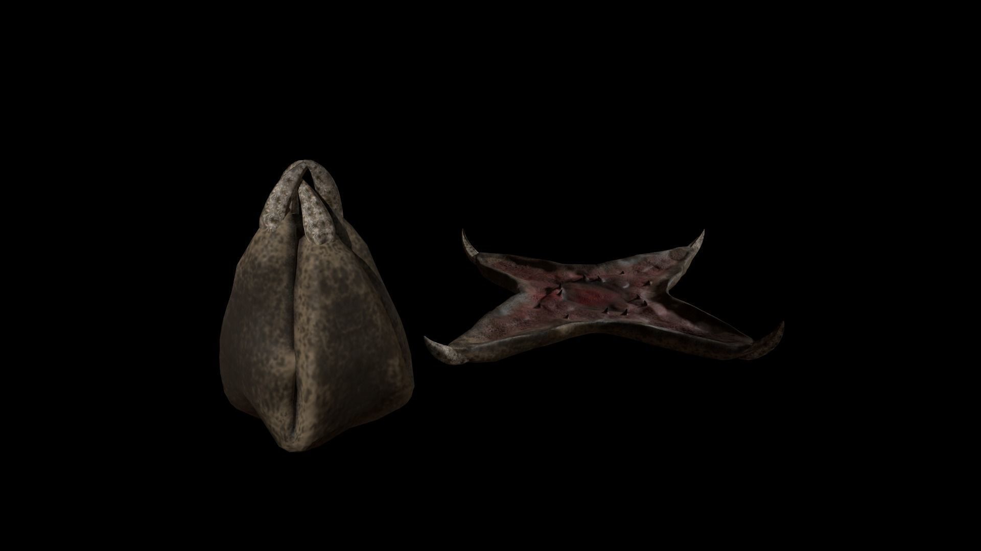 Trap - Nightmare Monster Animated Low-poly 3D model_3