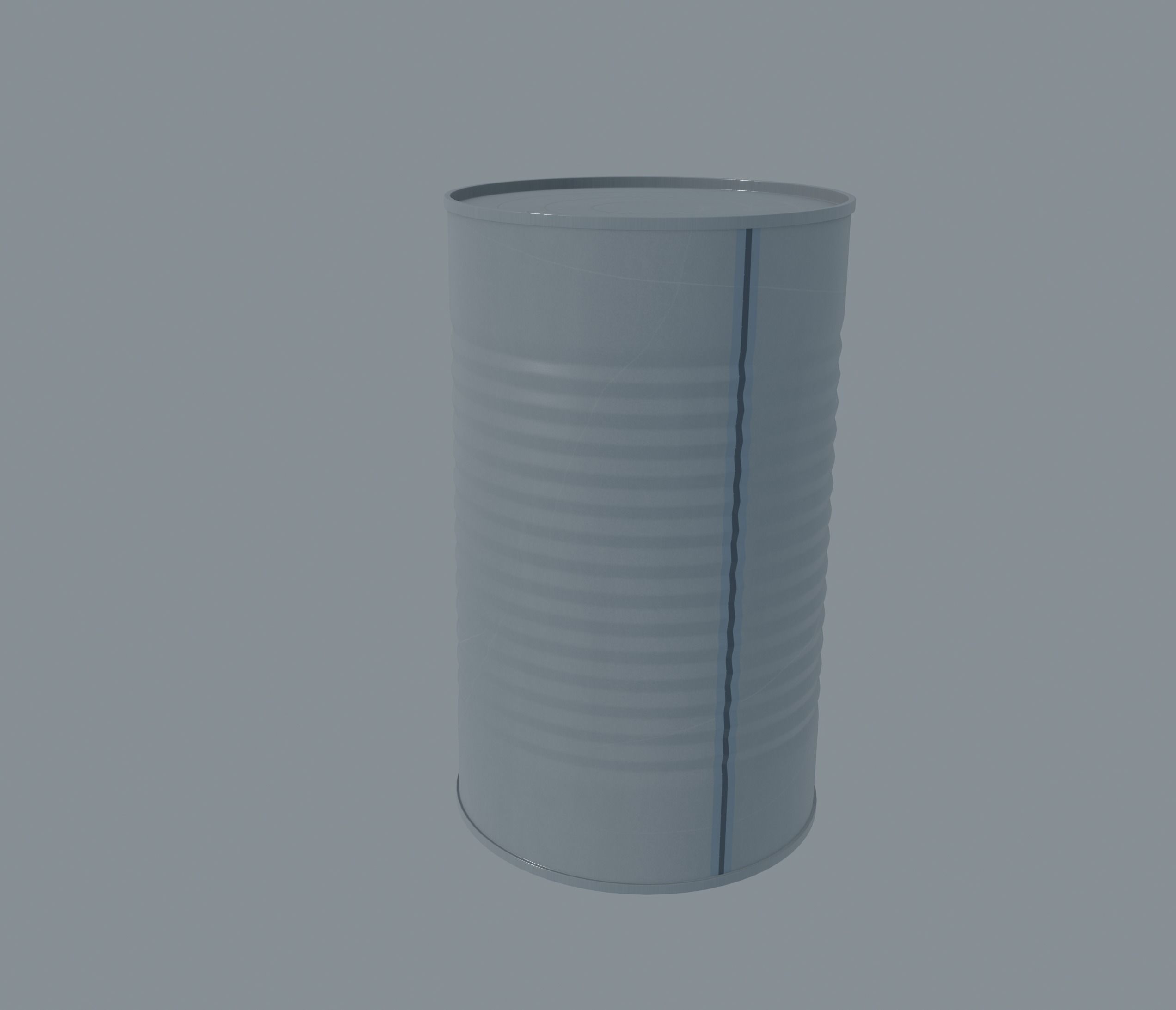 Tin Can 3D model_3