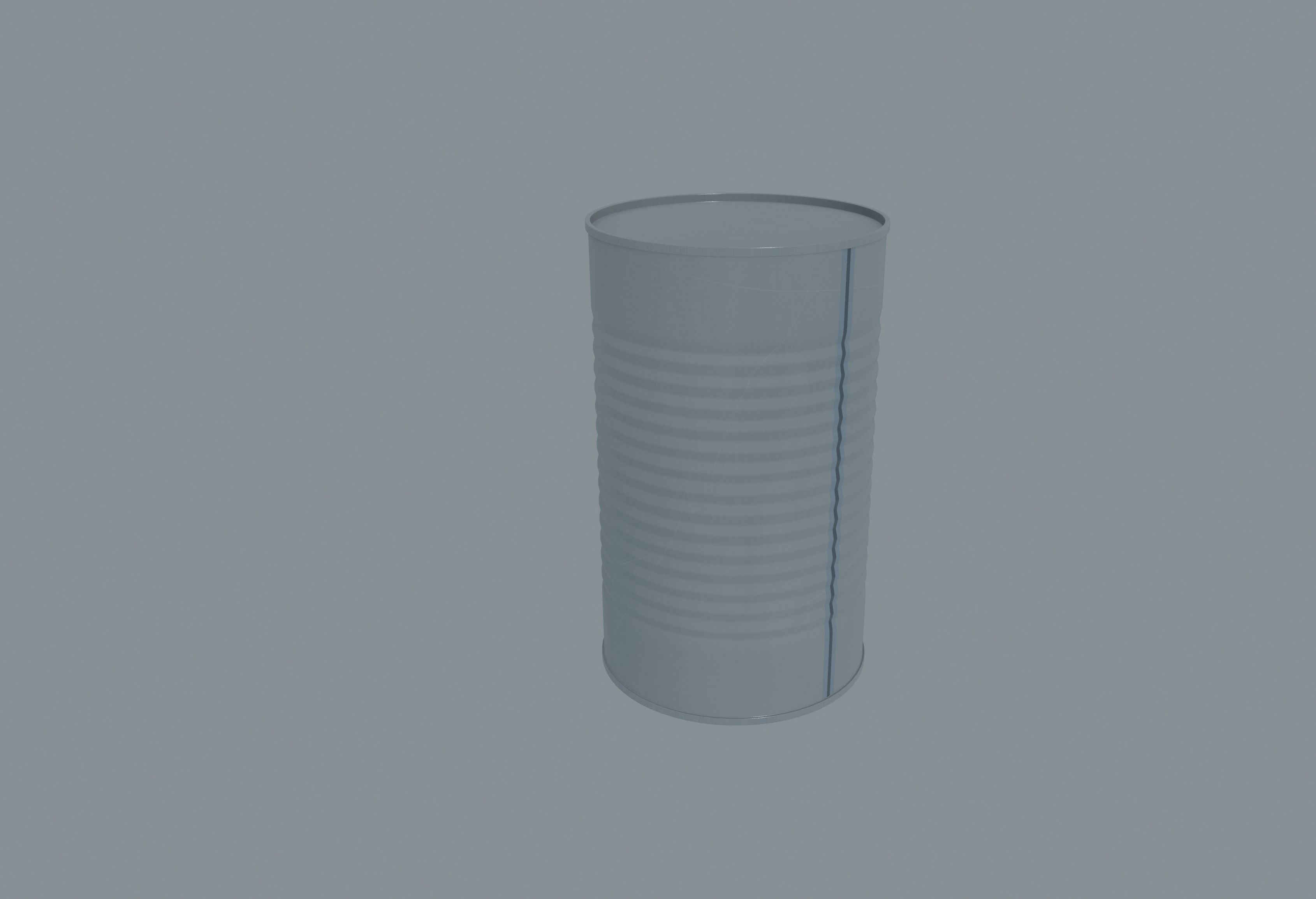 Tin Can 3D model_8