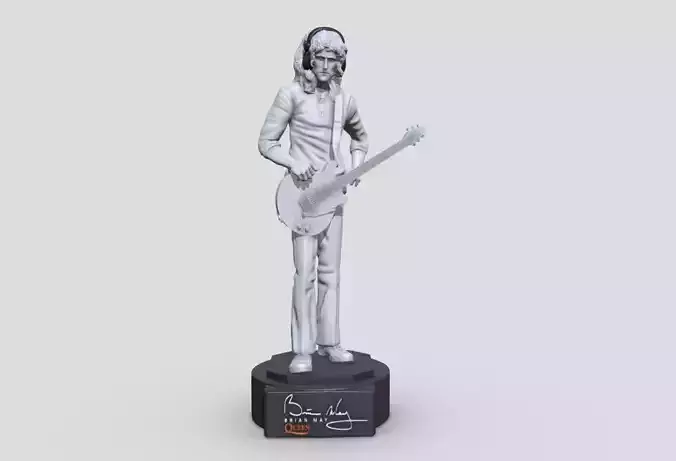 Brian May - queen - 3D Printing