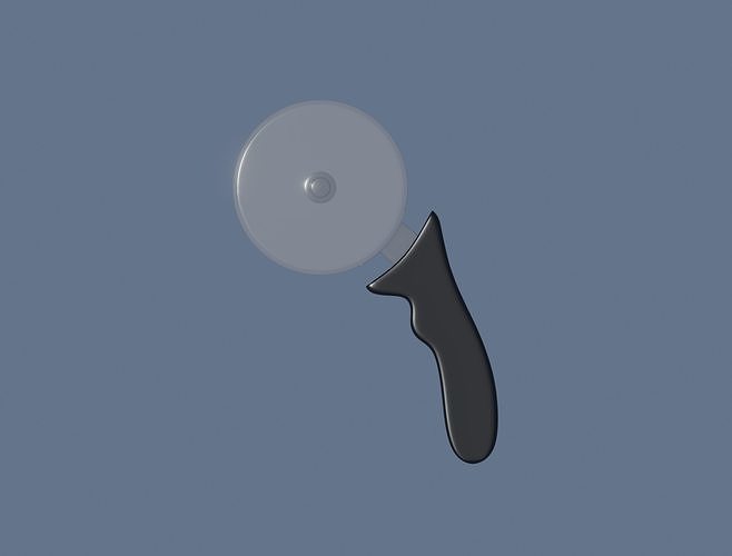 Pizza Knife 3D model