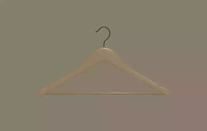 Wooden Clothes Hanger
