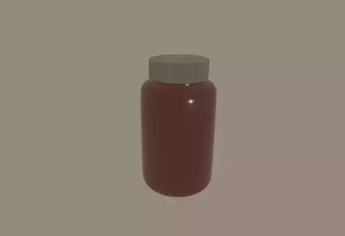 Drugs Bottle 3D model