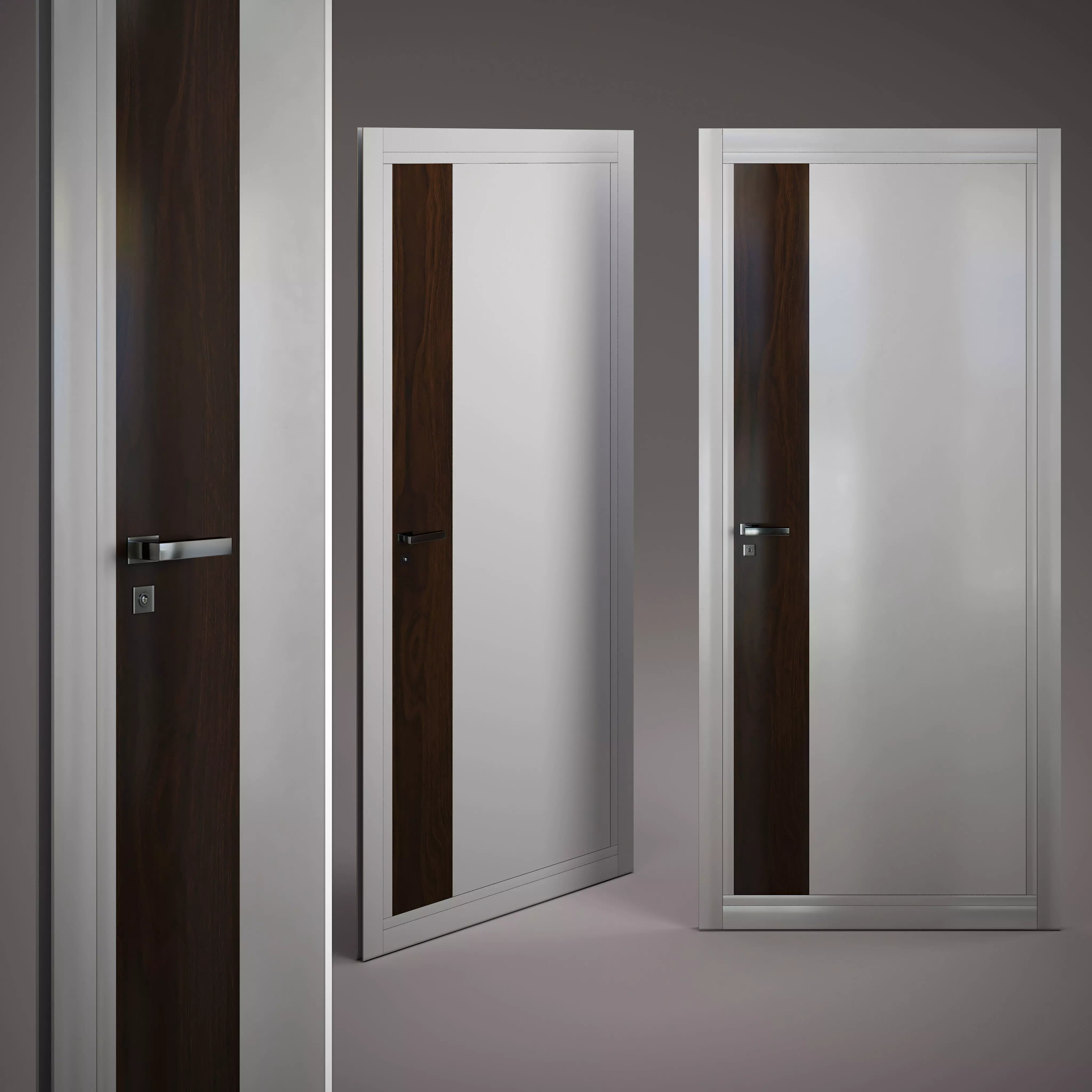 Interior Door - Architecture 3D model_0