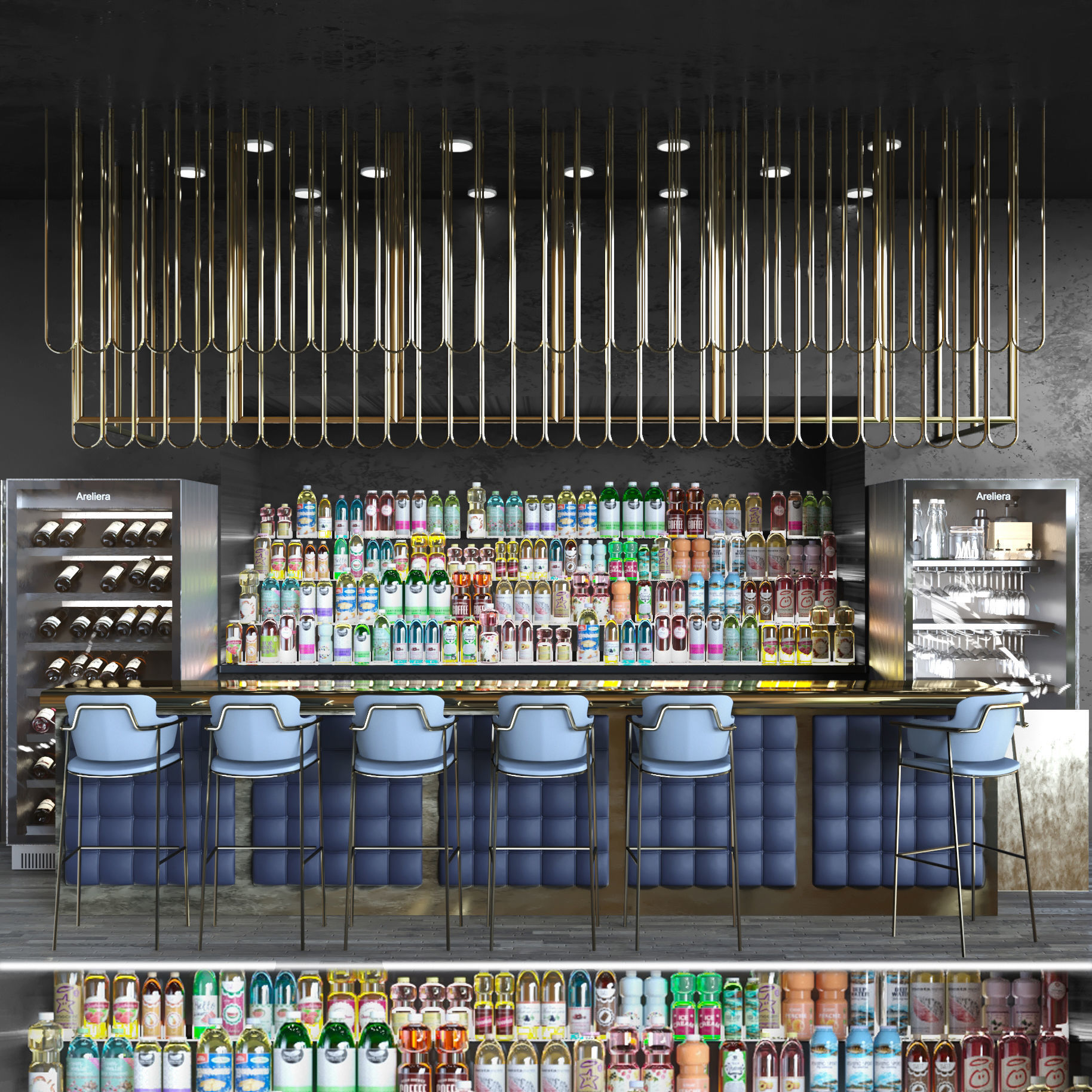 Big bar 12 3D model