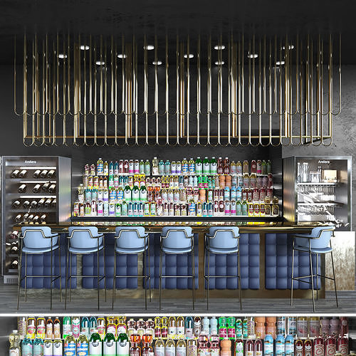 Big bar 12 3D model