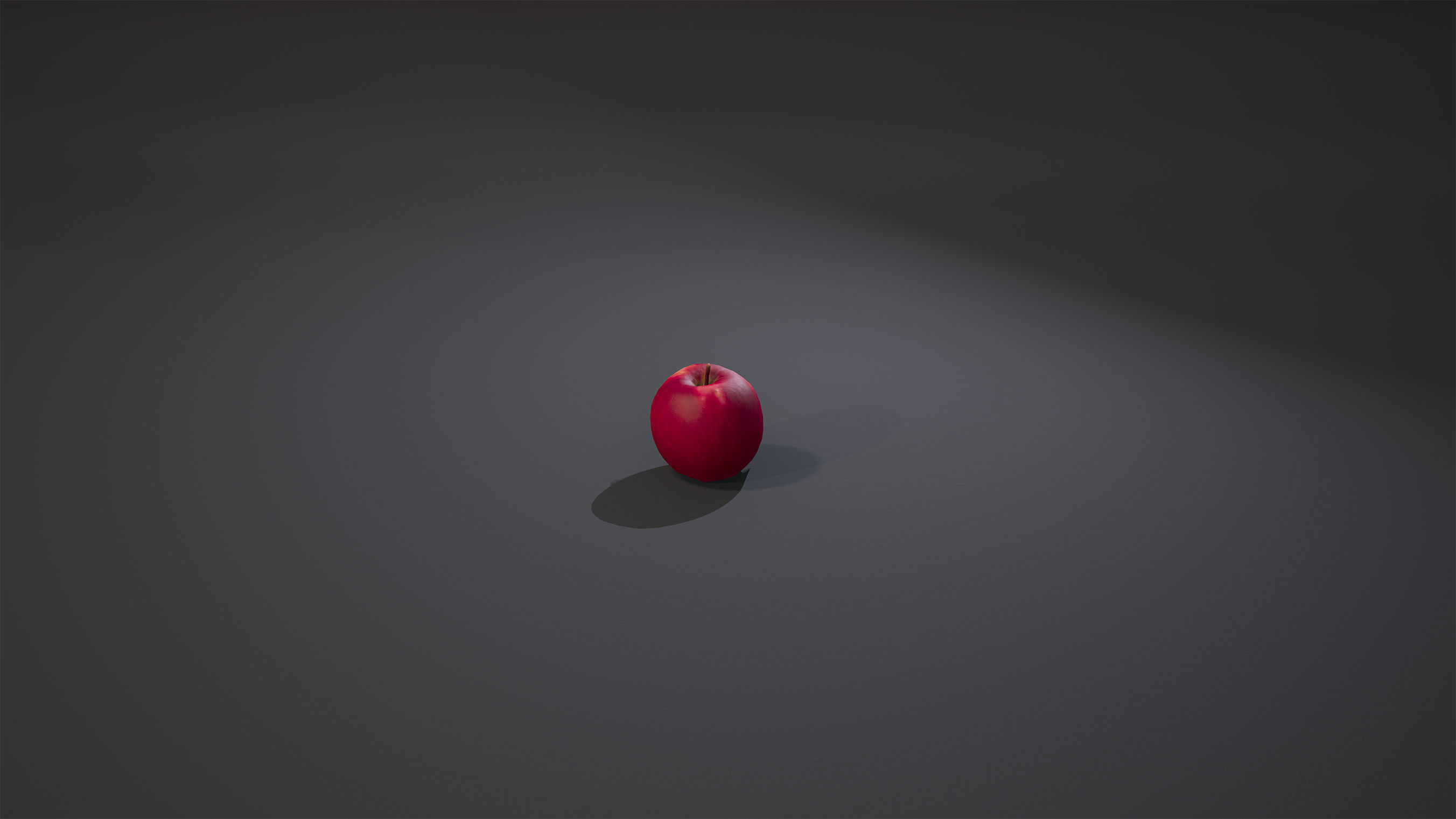 Apples Game-Ready apple Low-poly 3D model_3