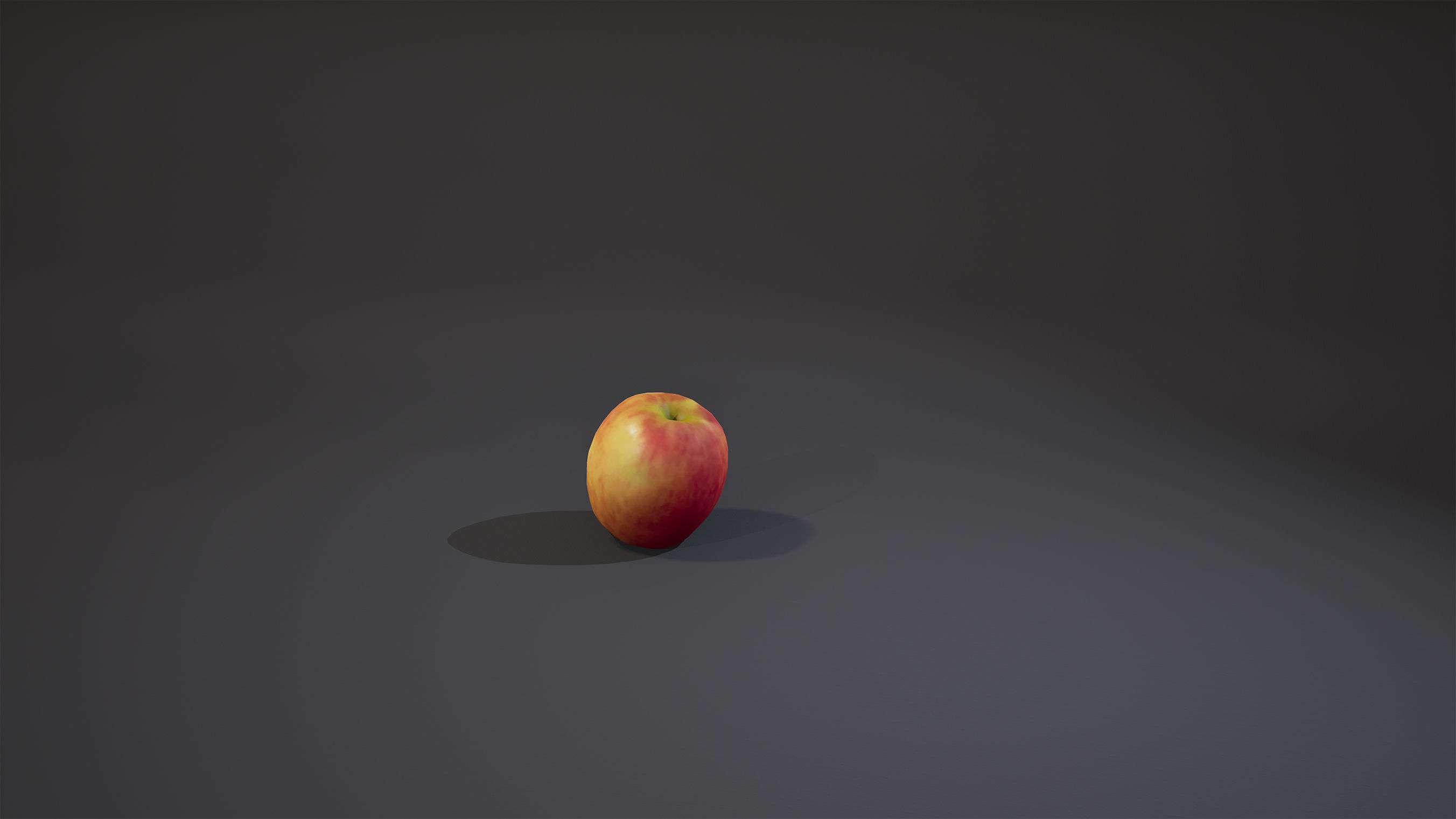 Apples Game-Ready apple Low-poly 3D model_7