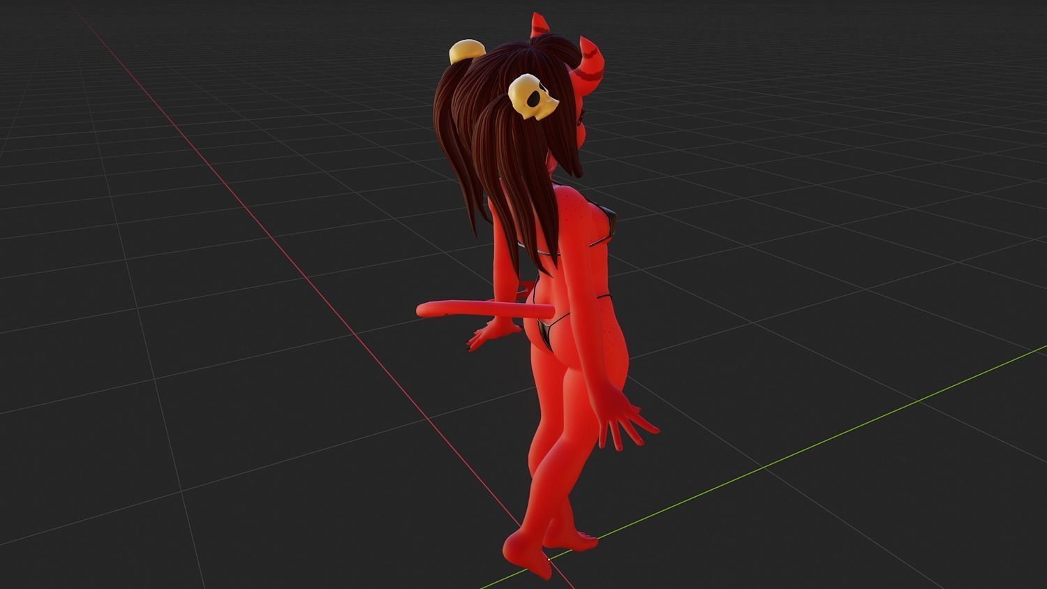 Meru The Succubus 3D model_6