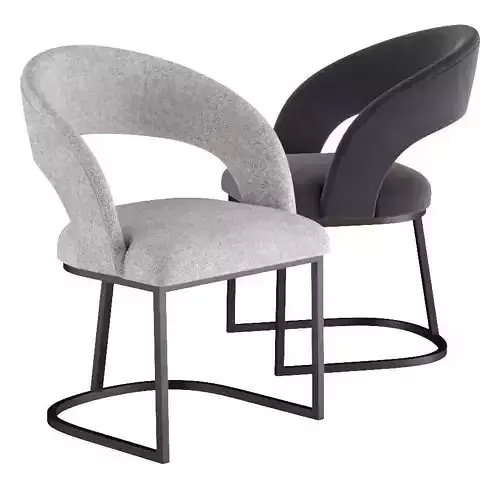 Alfie Dining Chair LIANG and EIMIL 3D model
