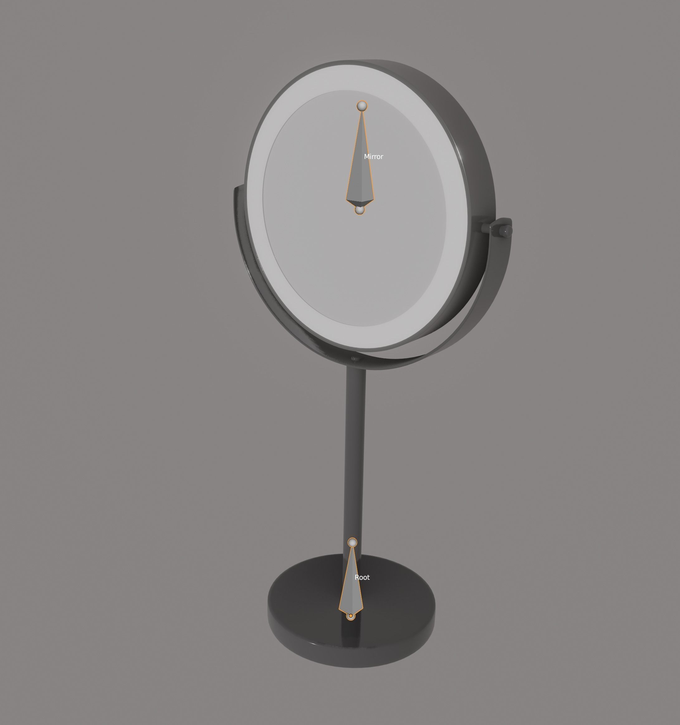 Makeup Mirror 3D model_9