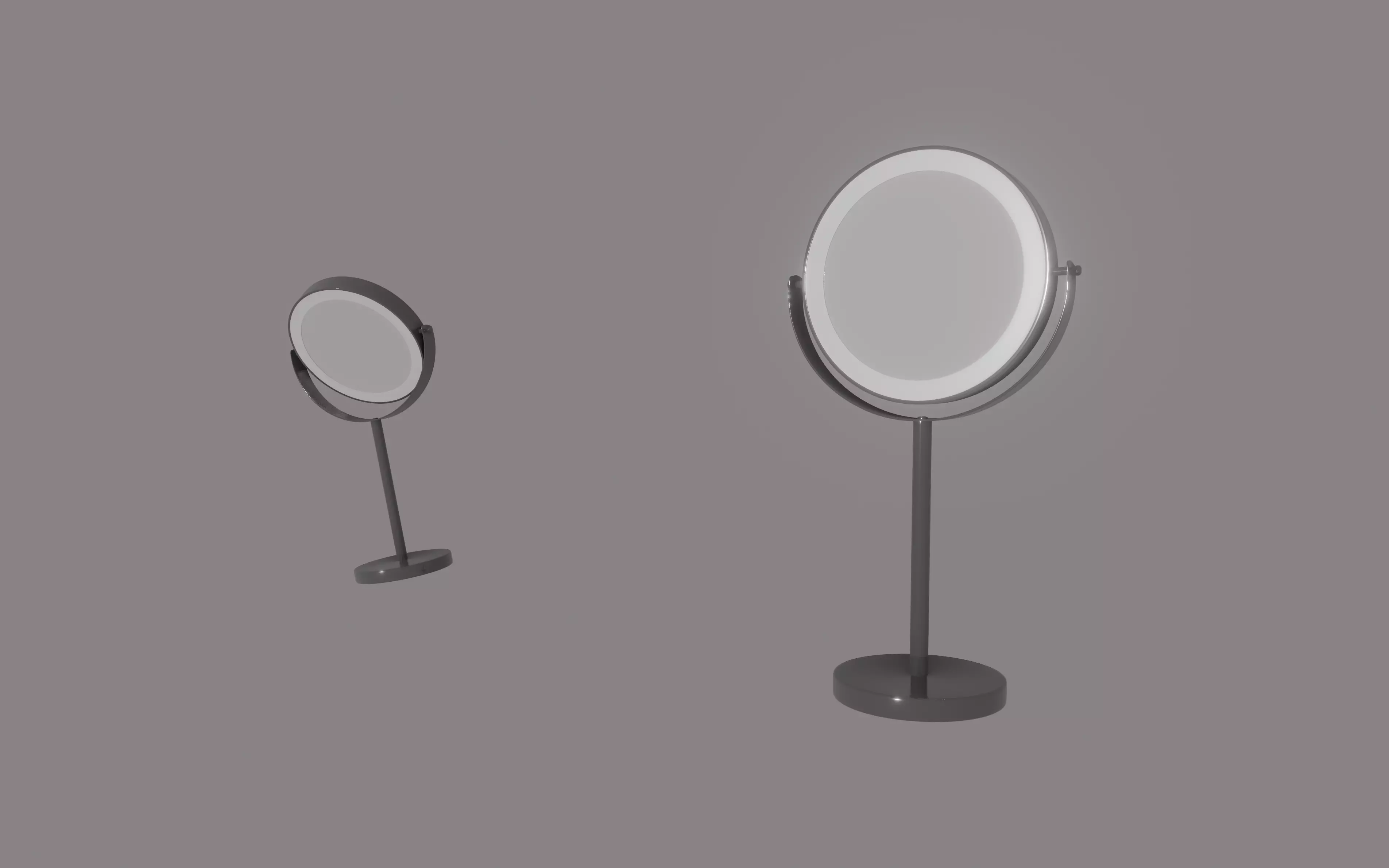 Makeup Mirror 3D model_0