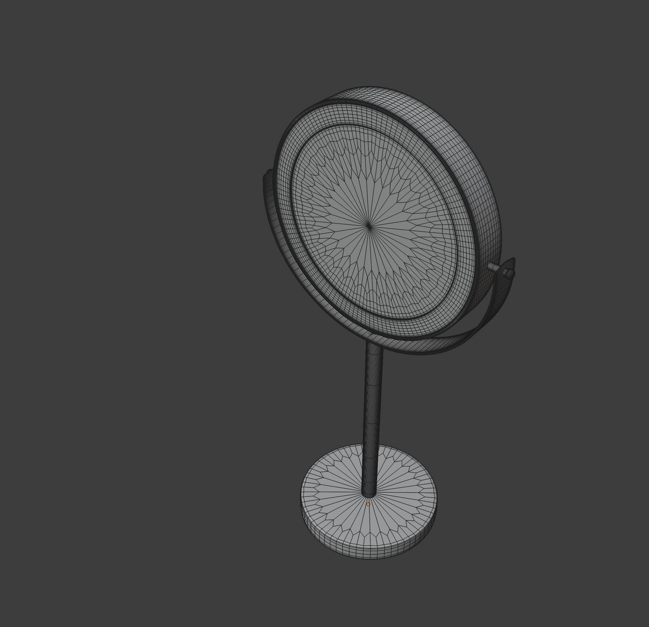 Makeup Mirror 3D model_14