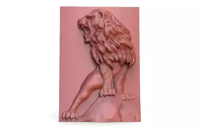 Lion cnc 4 3D print model