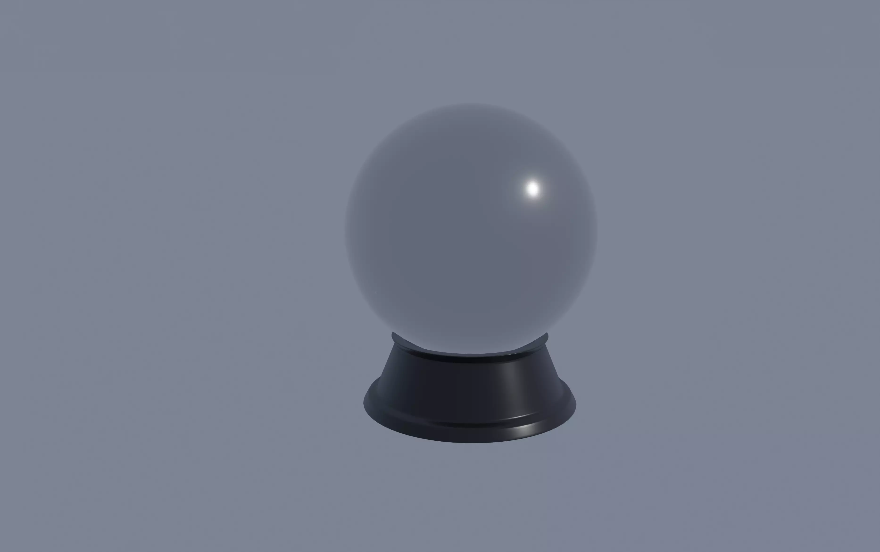 Crystal Ball 3D model_0