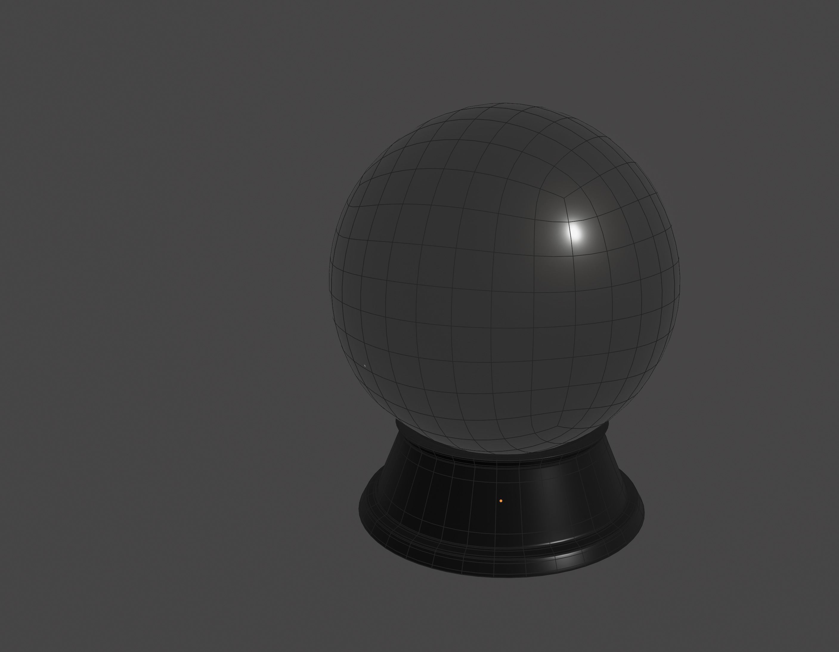 Crystal Ball 3D model_8