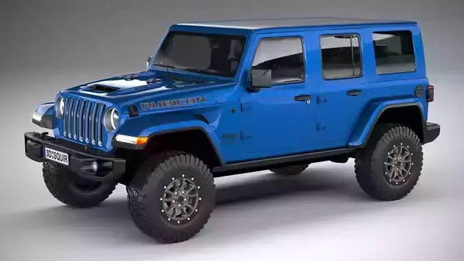 Jeep Wrangler Rubicon 392 2021 3D model