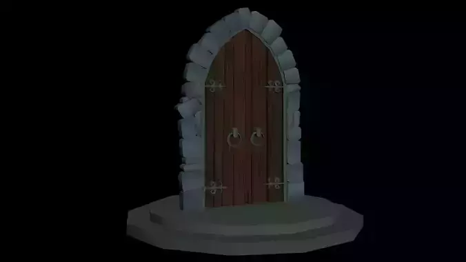 Cartoon Great Door