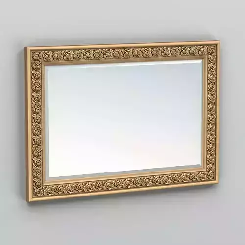 Rectangle mirror frame 016 3D model