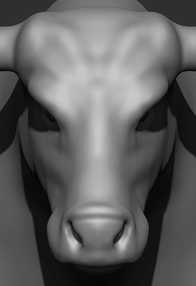 Texas Longhorn 3D print model_5