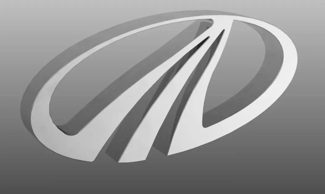 Mahindra Logo 3D model