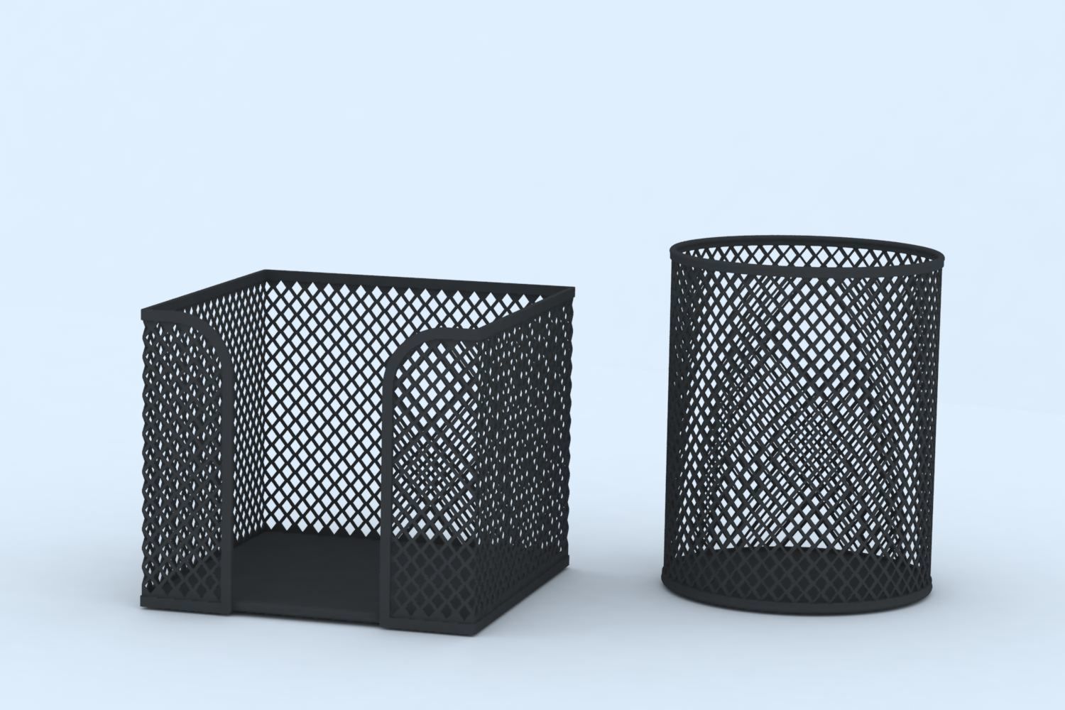 Pencil case 3D model_1