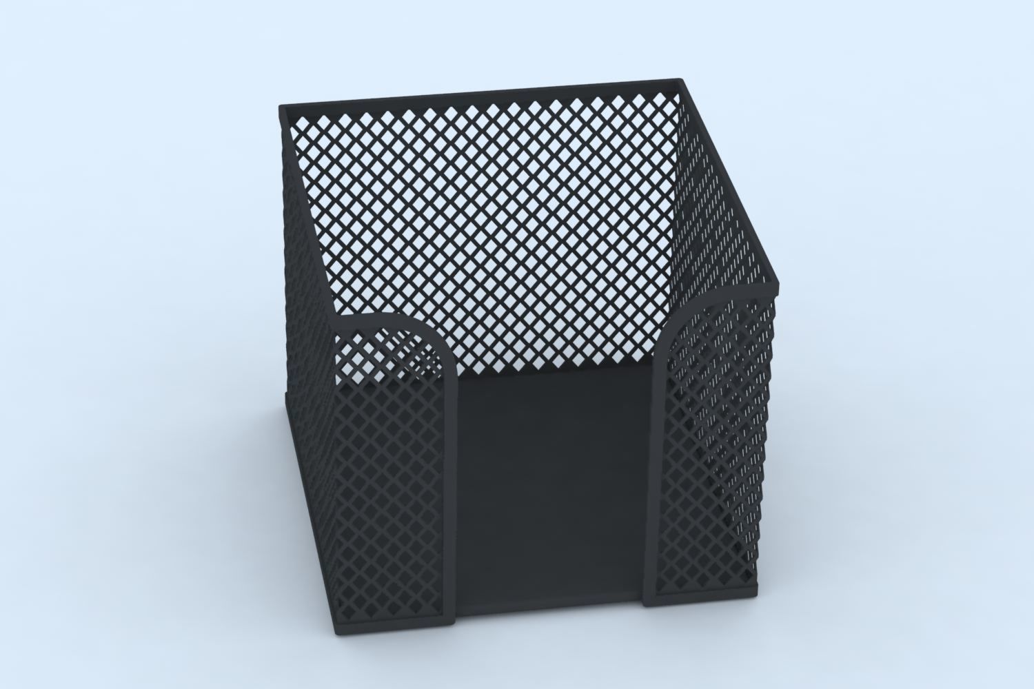 Pencil case 3D model_3