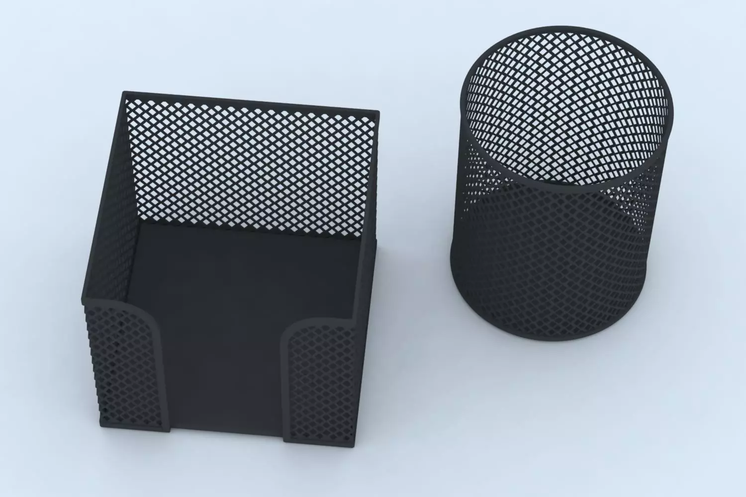 Pencil case 3D model_0