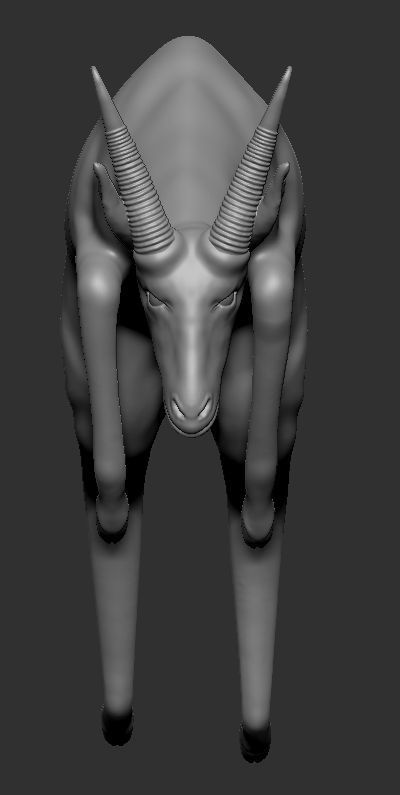 Impala Deer 3D print model_1