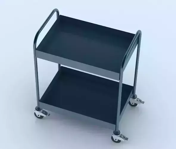 Tableware collection cart