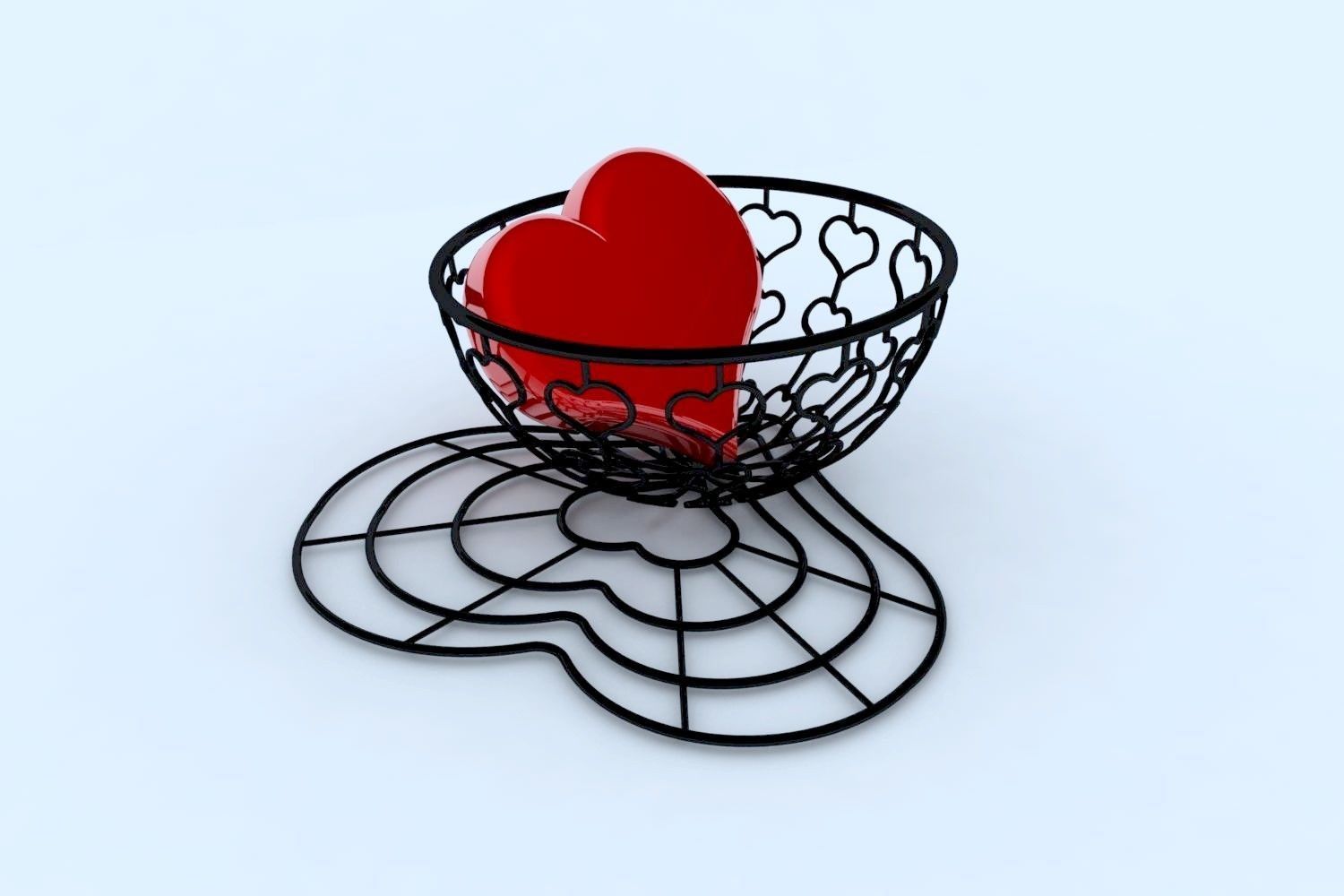Valentines Day 3D model_1