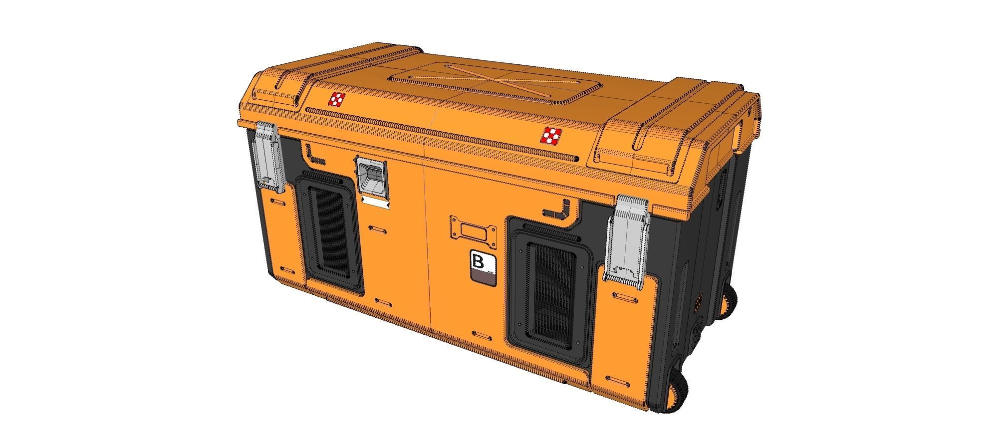 sci fi Container 3 3D model_25