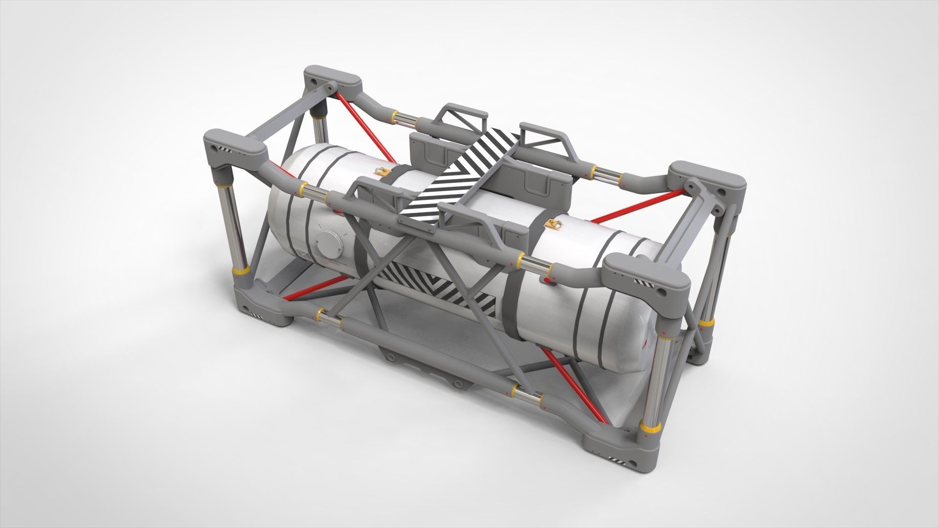 sci fi Container 3 3D model_4