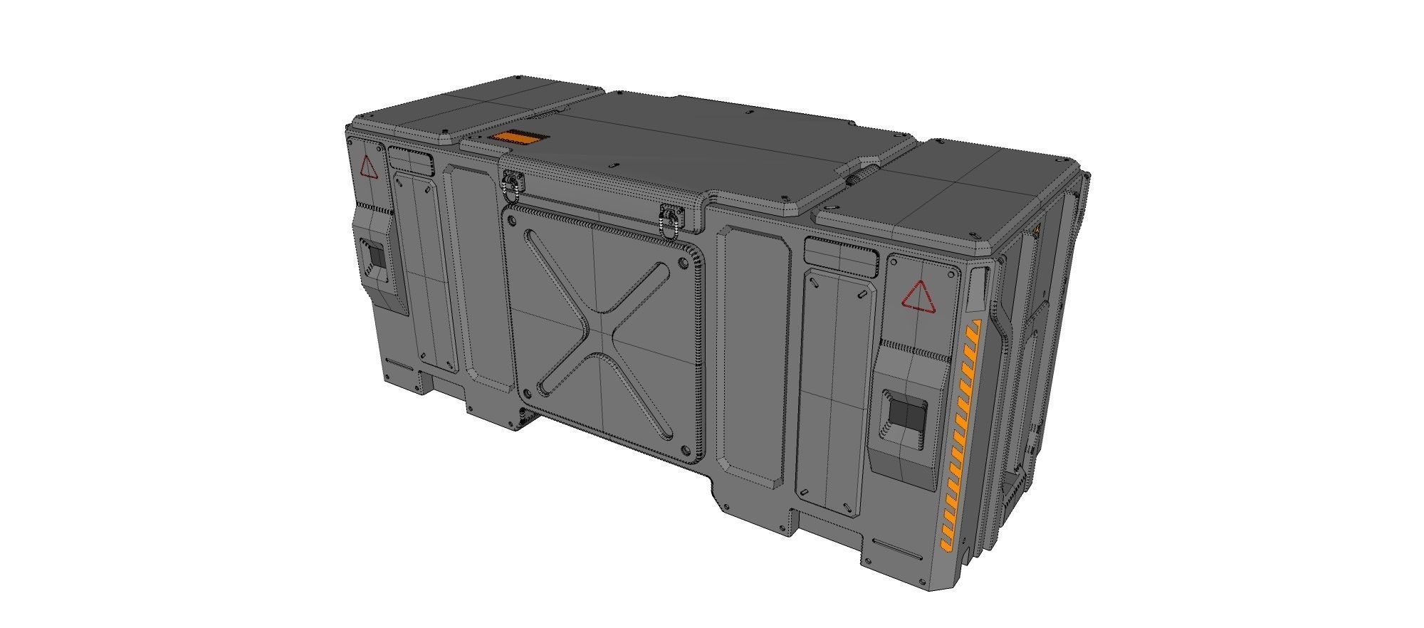 sci fi Container 3 3D model_22