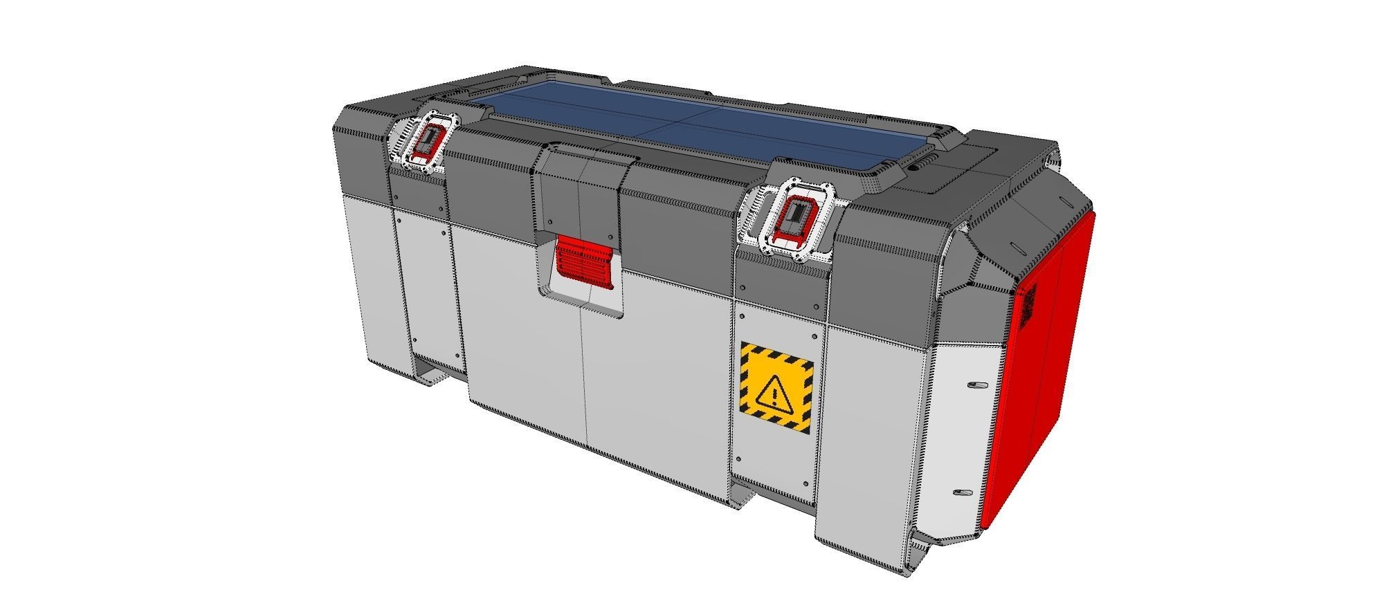 sci fi Container 3 3D model_23