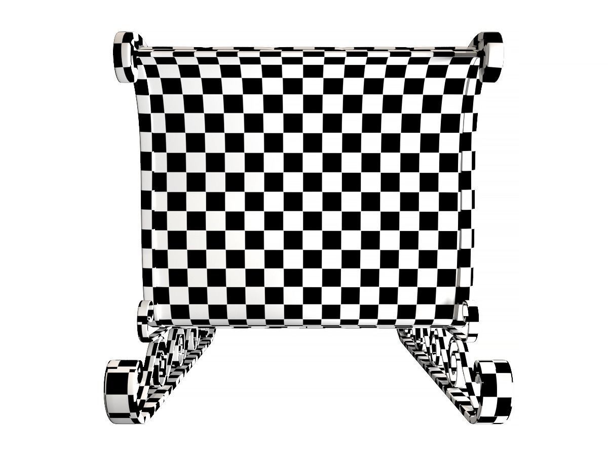 Christmas Santa Claus sleigh best holiday attribute Low-poly 3D model_22