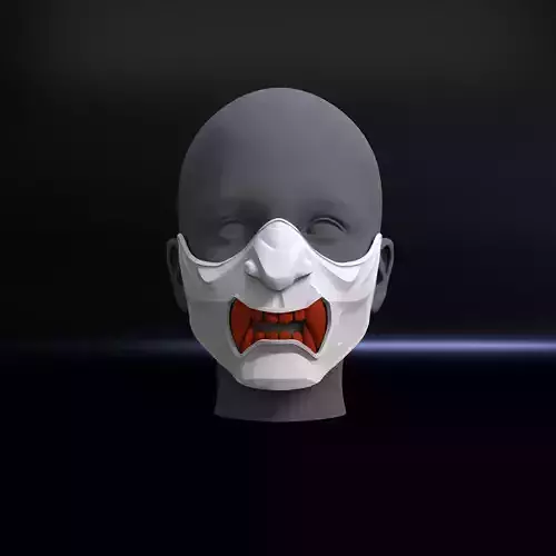 Oni Mask Ghost of Tsushima Mask Samurai Japanese 