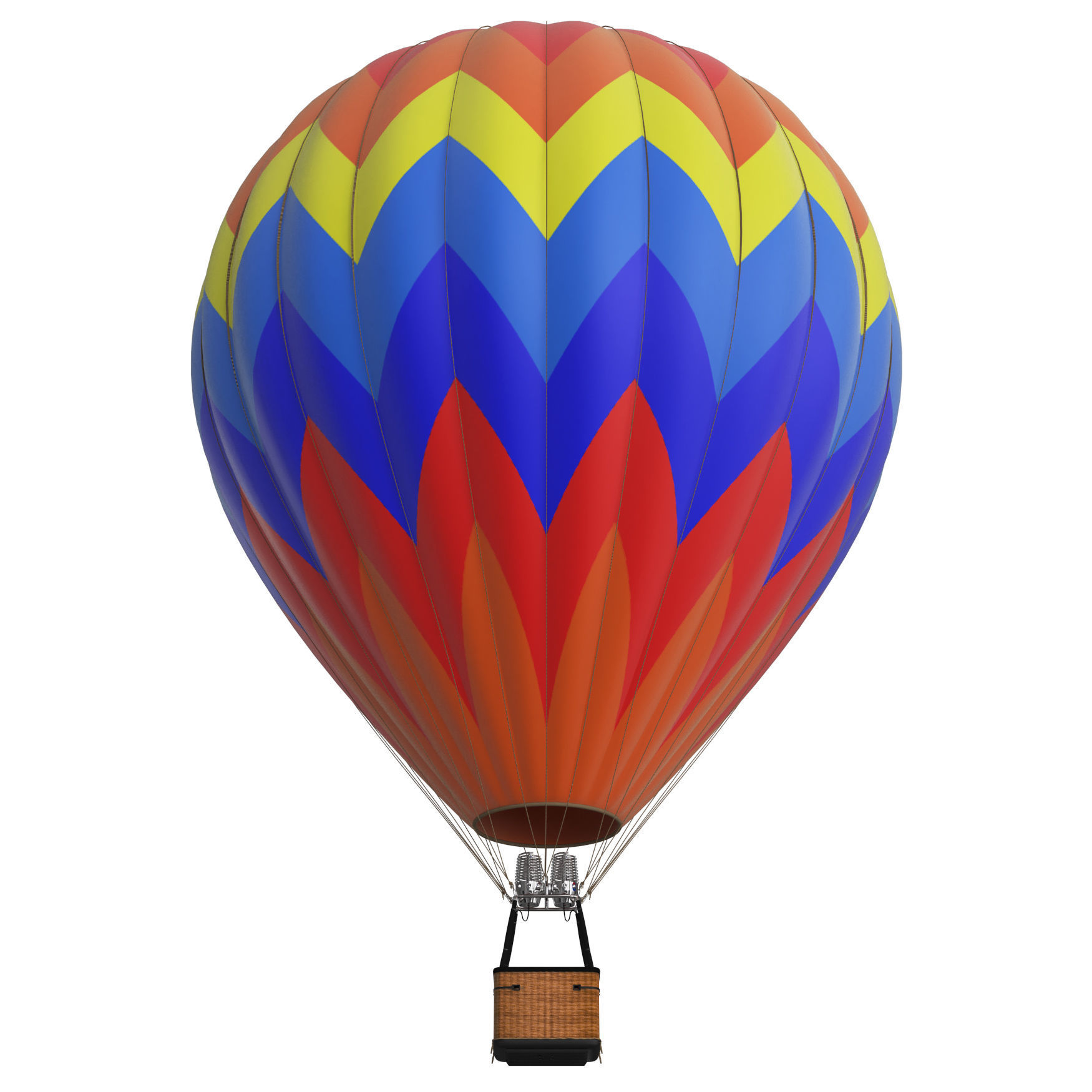 Hot Air Balloons 3D model_4