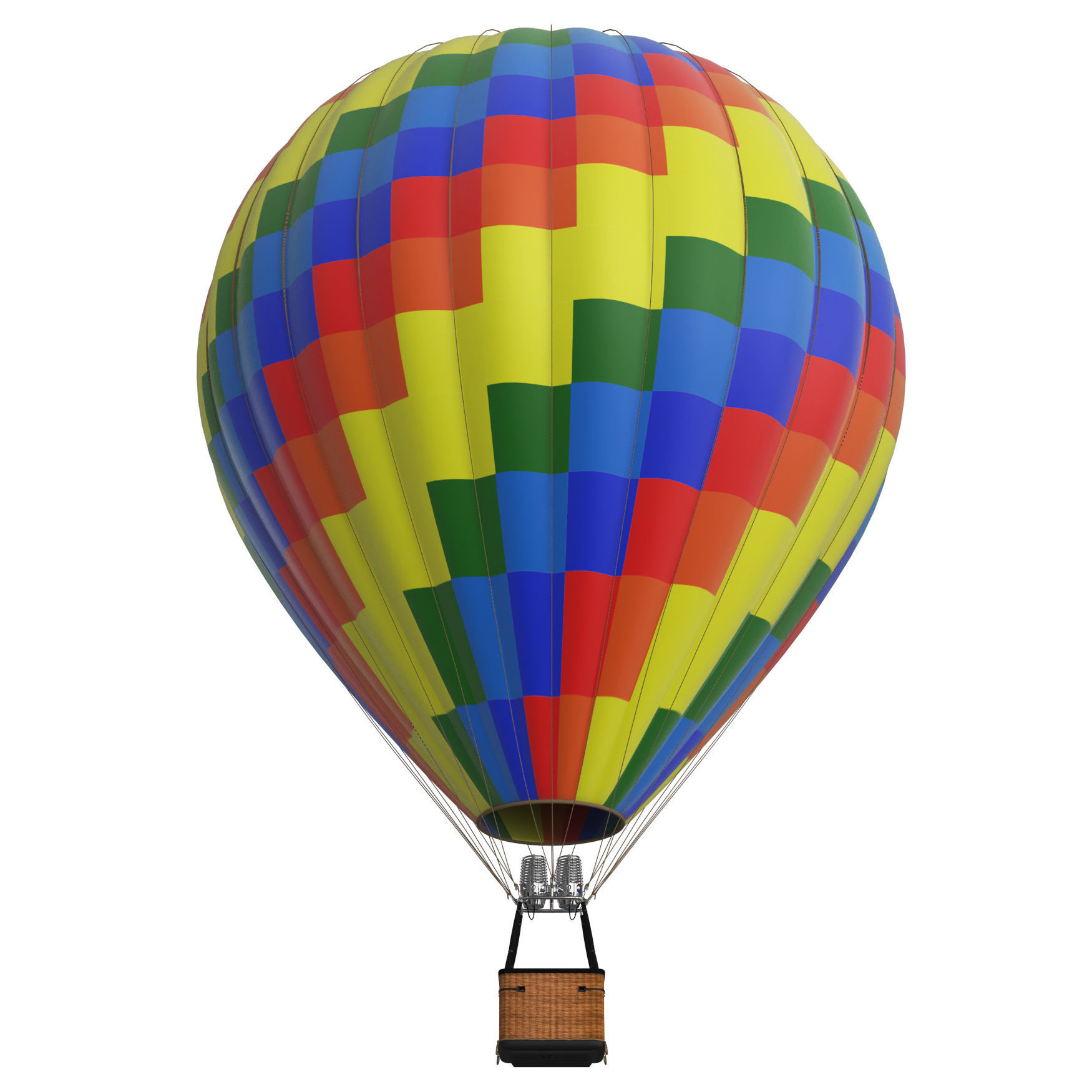 Hot Air Balloons 3D model_3