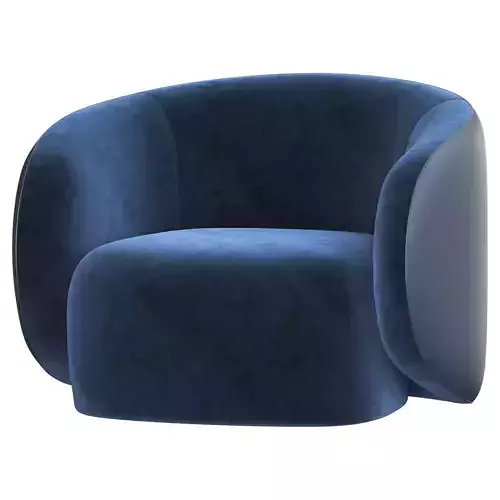 Armchair lounge chair velvet