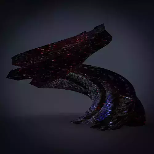 Curved Futuristic Building