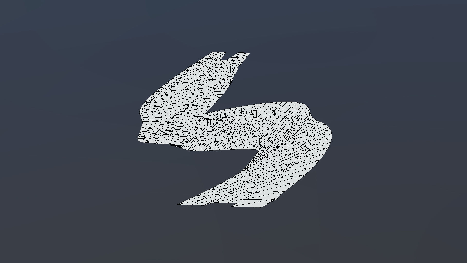 Curved Futuristic Building 3D model_6