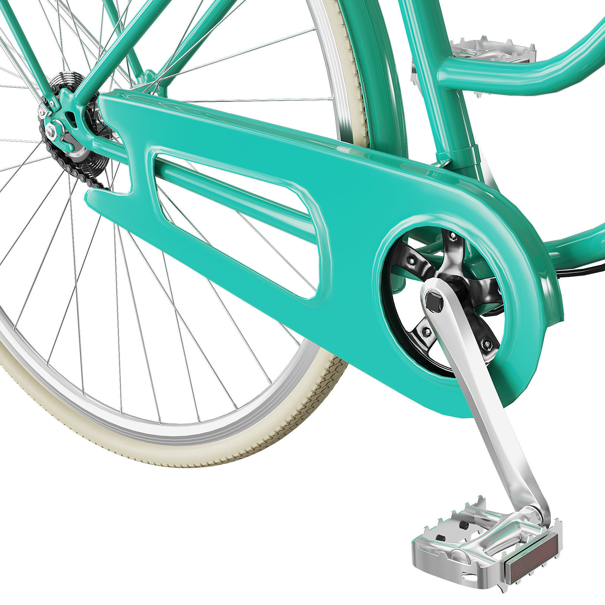 Retro Bicycles 3D model_4