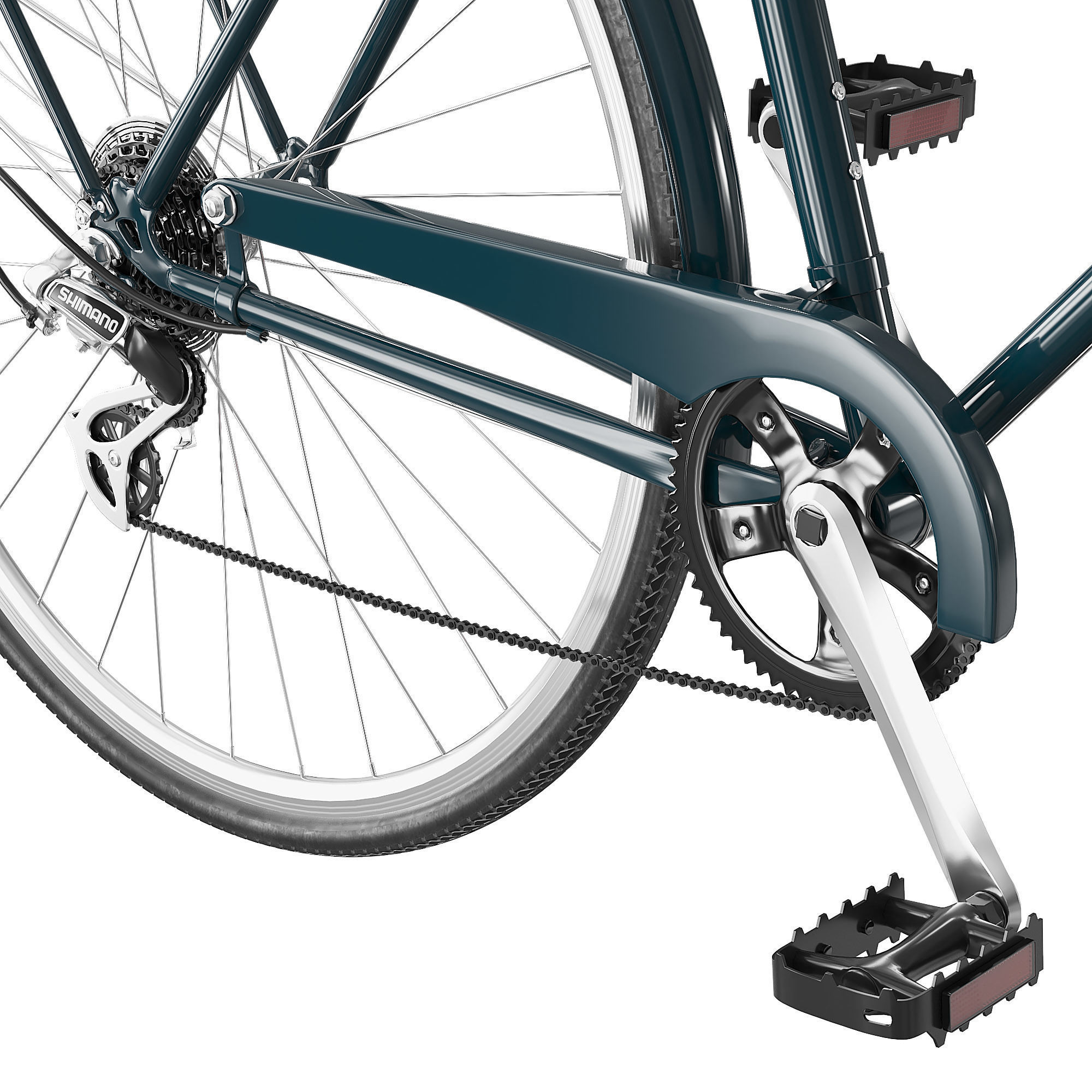 Retro Bicycles 3D model_2