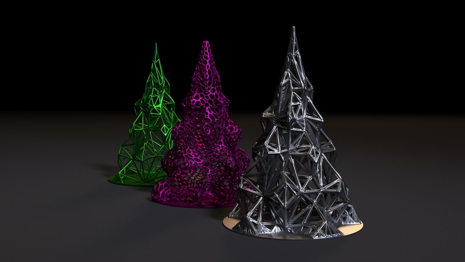 Christmas tree  decoration 3D print model_1